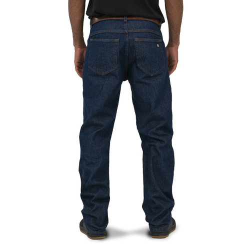 Key Apparel Traditional Fit 5-Pocket Jean Indigo Denim Garment Wash