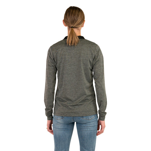 Key Apparel Women's Legacy Quarter Zip Pullover Light Gray