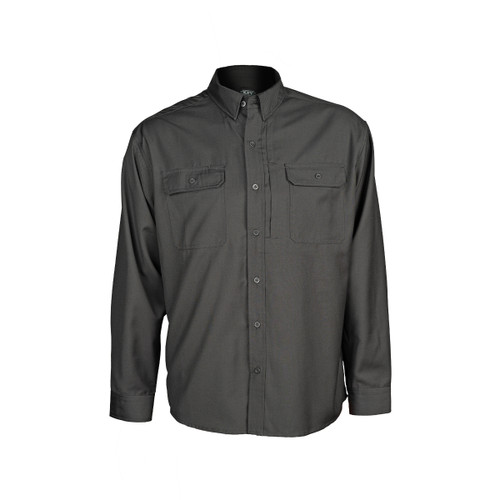 Key Apparel Work Horse Long Sleeve Work Shirt Black