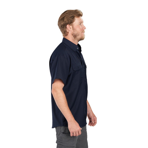 Key Apparel Work Horse Short Sleeve Work Shirt Black
