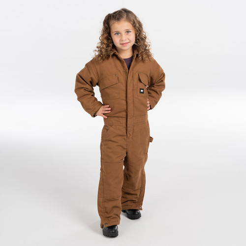 Key Apparel Youth Insulated Coveralls Saddle Garment Wash