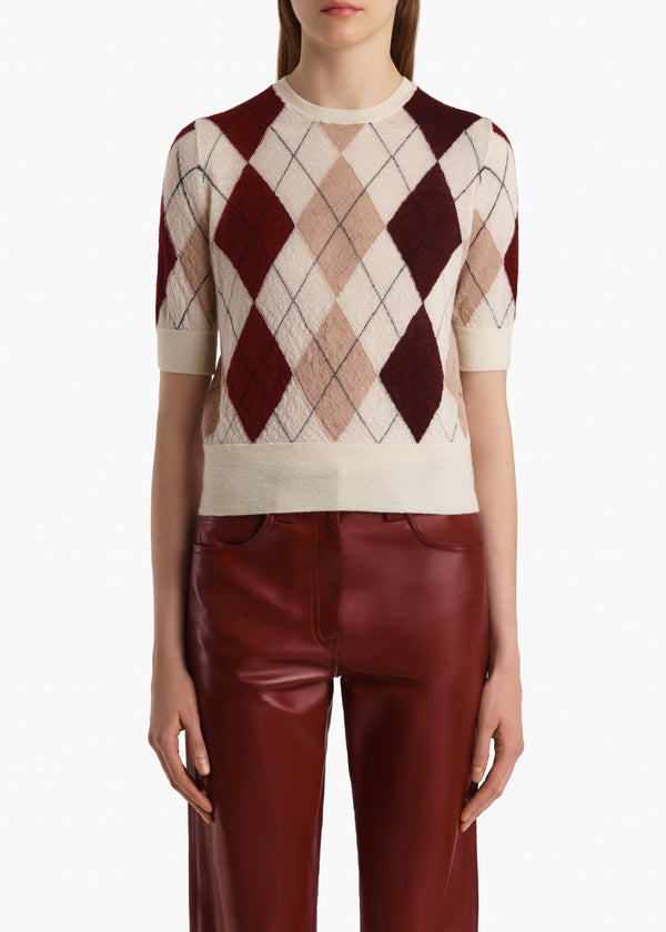 Khaite Anders Top Cream Multi