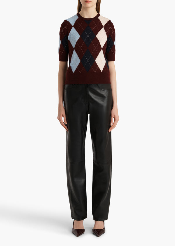 Khaite Anders Top Merlot Multi