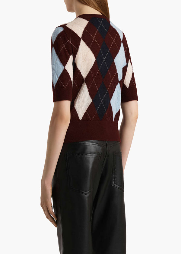 Khaite Anders Top Merlot Multi