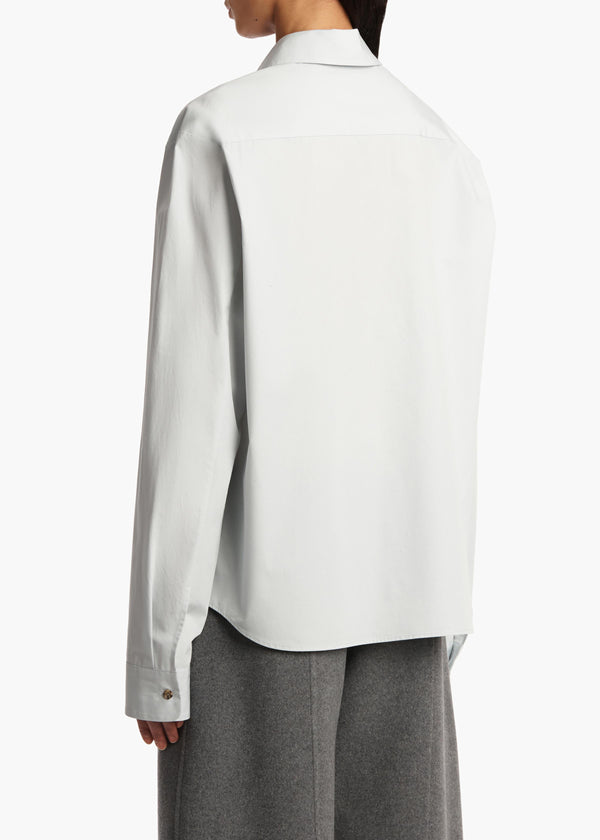 Khaite Argo Top Ice Blue