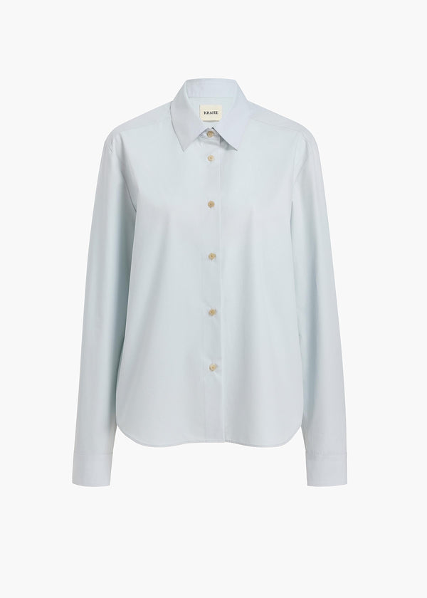 khaite Argo Top Ice Blue