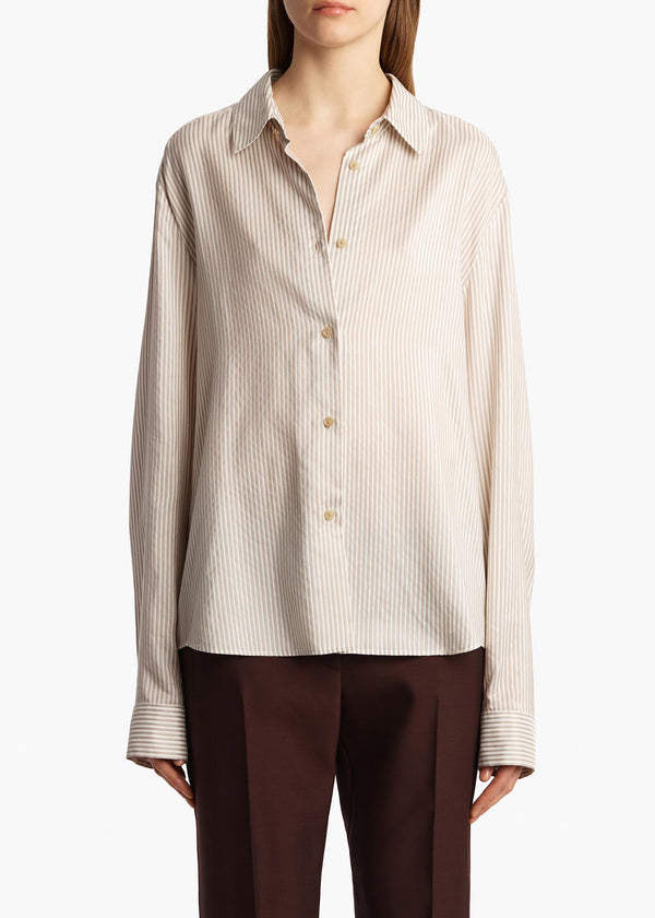 Khaite Argo Top Khaki