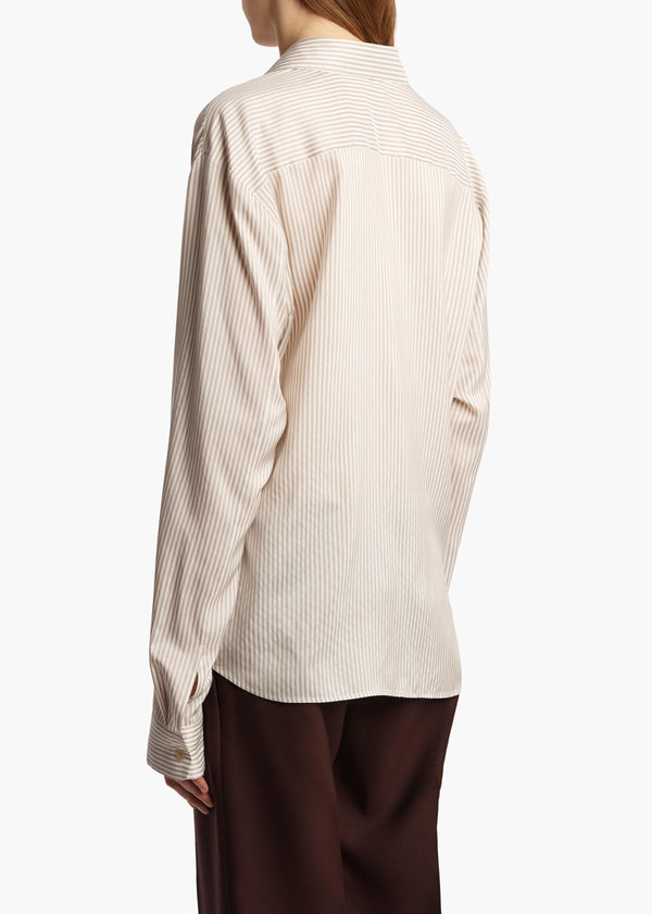 Khaite Argo Top Khaki