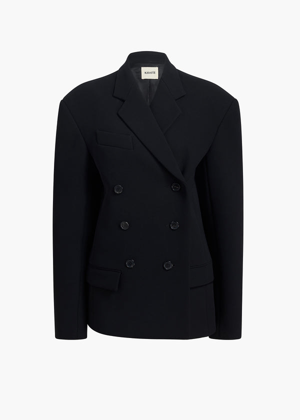 khaite Arnoll Coat Black