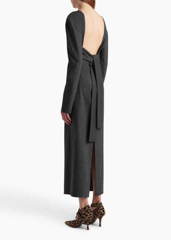 Khaite Aubrey Dress Storm