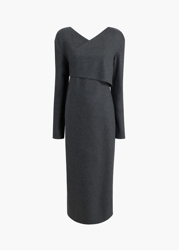 khaite Aubrey Dress Storm