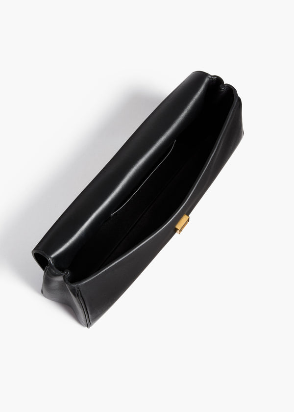 Khaite Audrey Clutch Black Nappa Leather