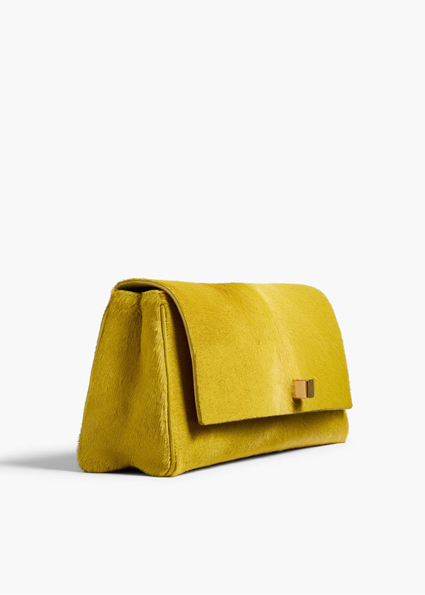 Khaite Audrey Clutch Fern Haircalf