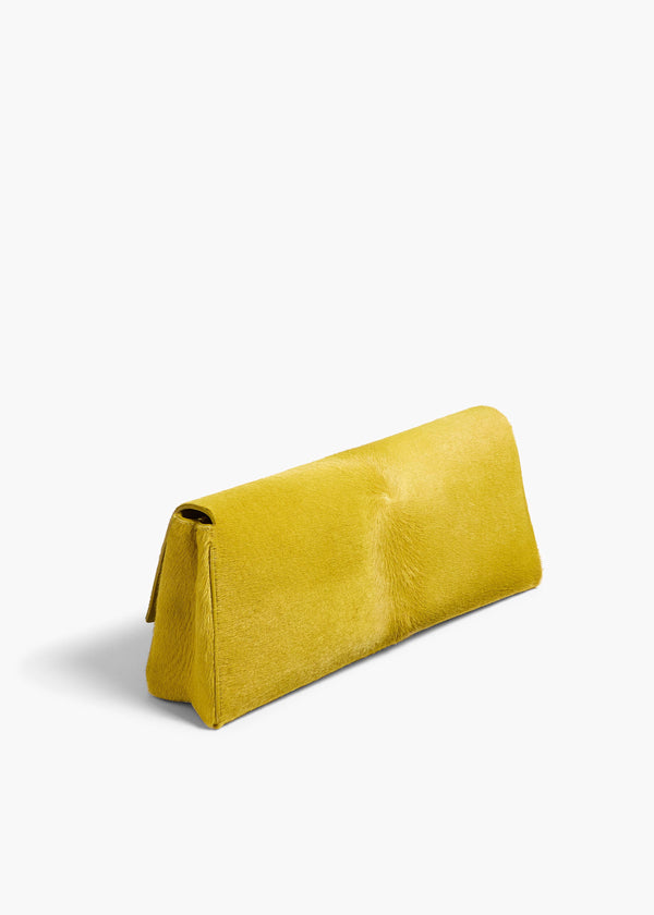 Khaite Audrey Clutch Fern Haircalf