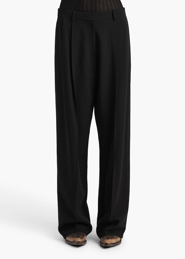 Khaite August Pant Black