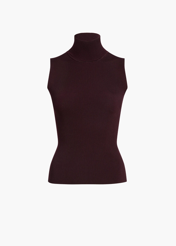 khaite Benita Top Almandine