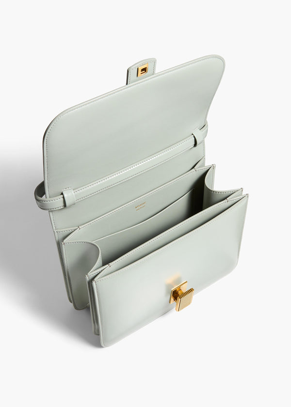 Khaite Blake Crossbody Bag Eucalyptus Leather