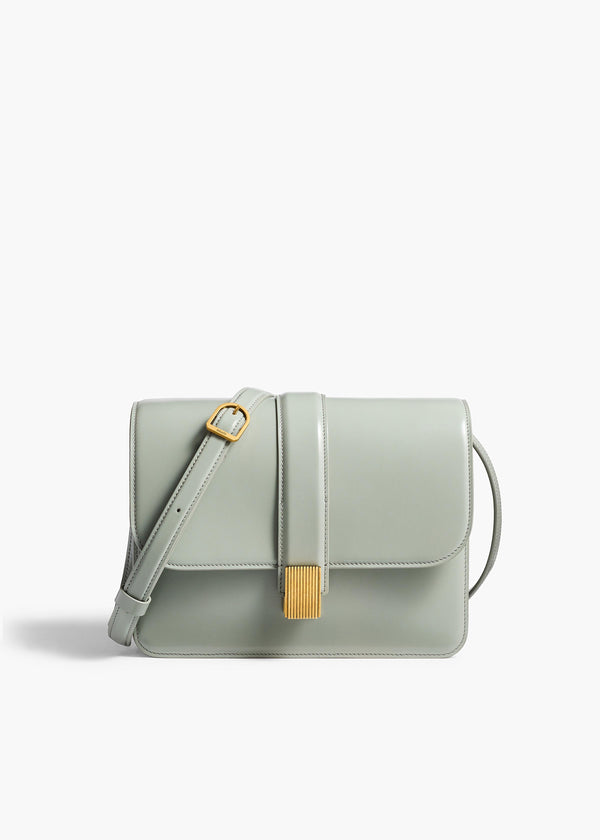 khaite Blake Crossbody Bag Eucalyptus Leather
