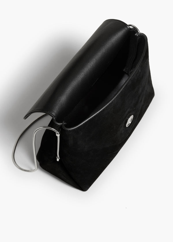 Khaite Bobbi Bag Black Suede
