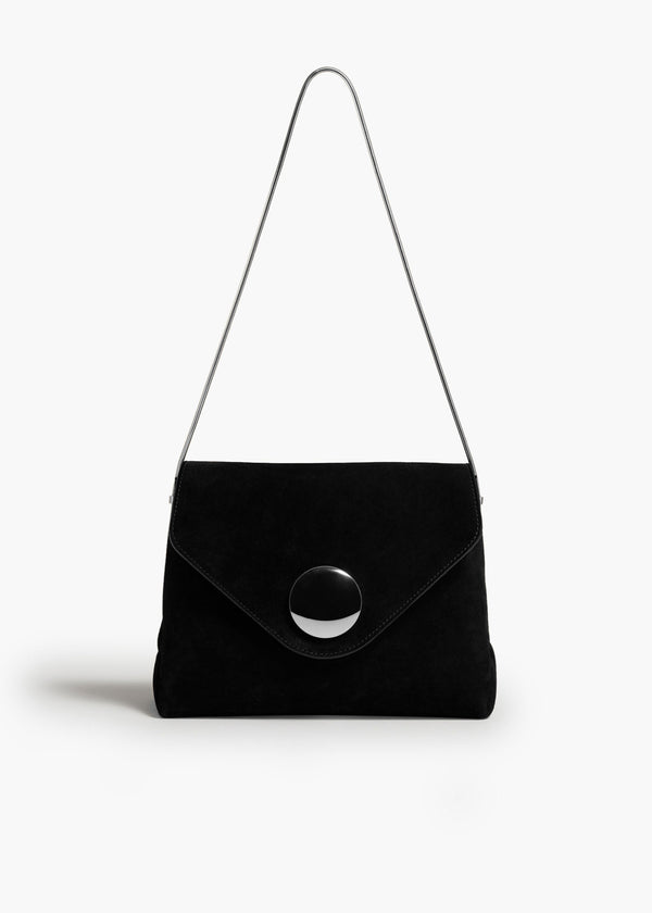 khaite Bobbi Bag Black Suede
