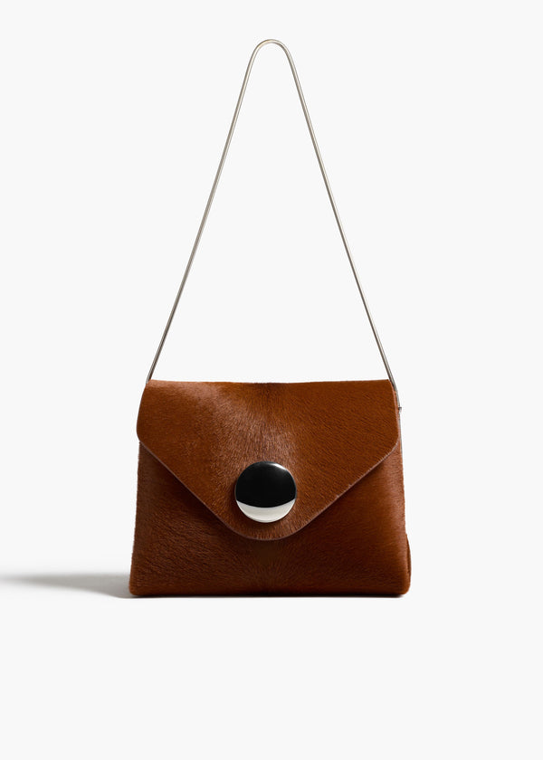 khaite Bobbi Bag Rust Haircalf