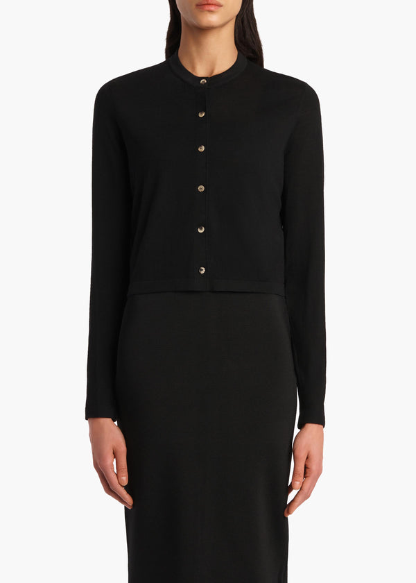Khaite Brieta Cardigan Black