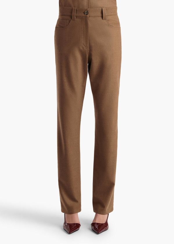 Khaite Callum Pant Toffee