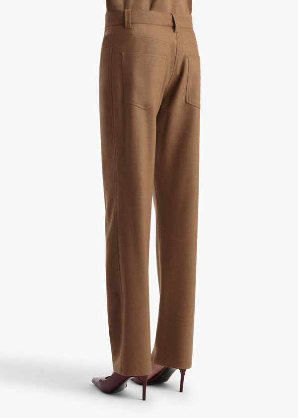 Khaite Callum Pant Toffee