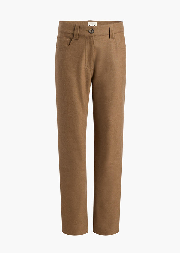 khaite Callum Pant Toffee