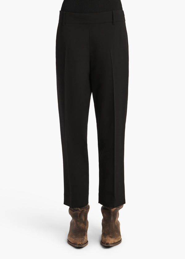 Khaite Cam Pant Black Stretch Suiting