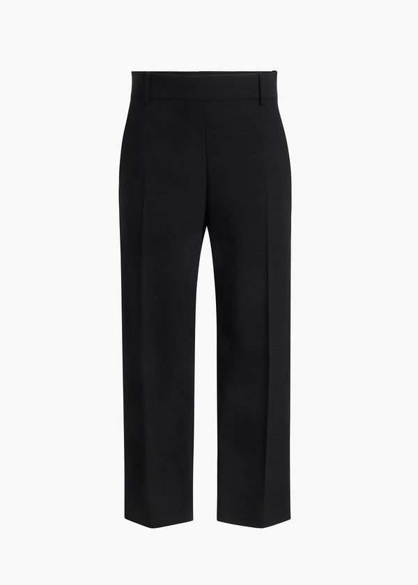 khaite Cam Pant Black Stretch Suiting
