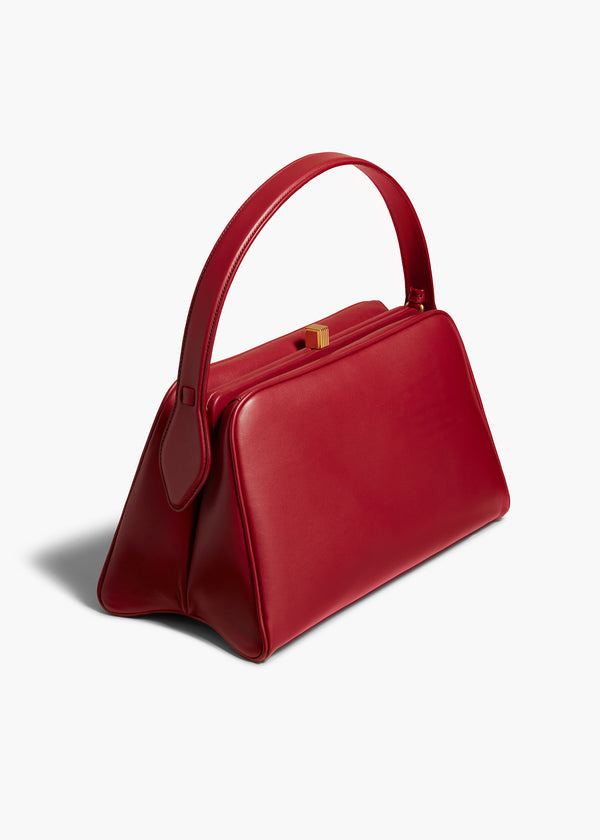 Khaite Cate Bag Oxblood Leather