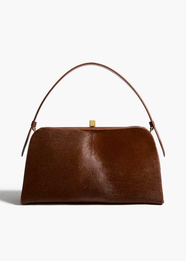 khaite Cate Bag Rust Haircalf