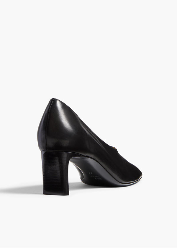 Khaite Cecilia Pump Black Leather