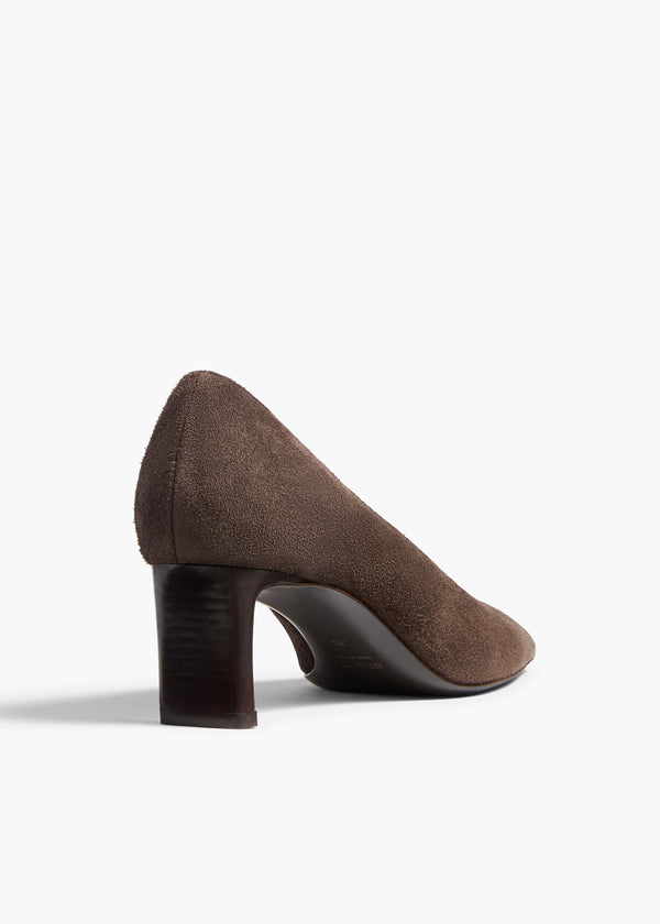 Khaite Cecilia Pump Sable Suede
