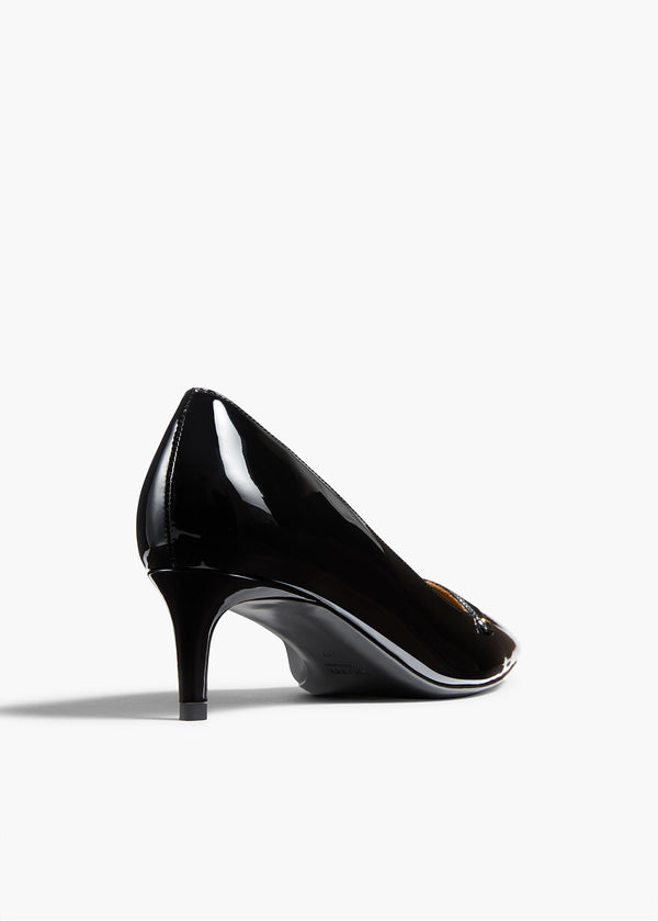 Khaite Celia Pump Black Patent Leather