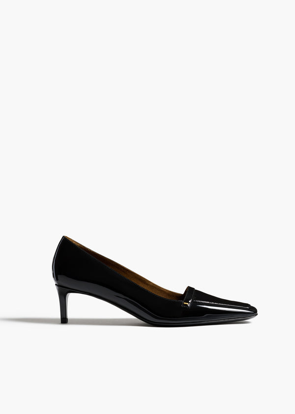 khaite Celia Pump Black Patent Leather