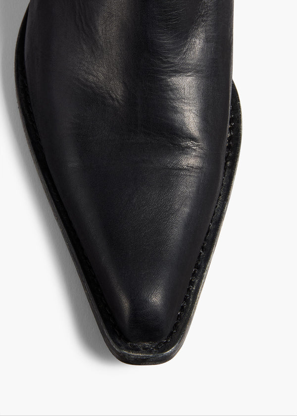 Khaite Clive Boot Black Leather