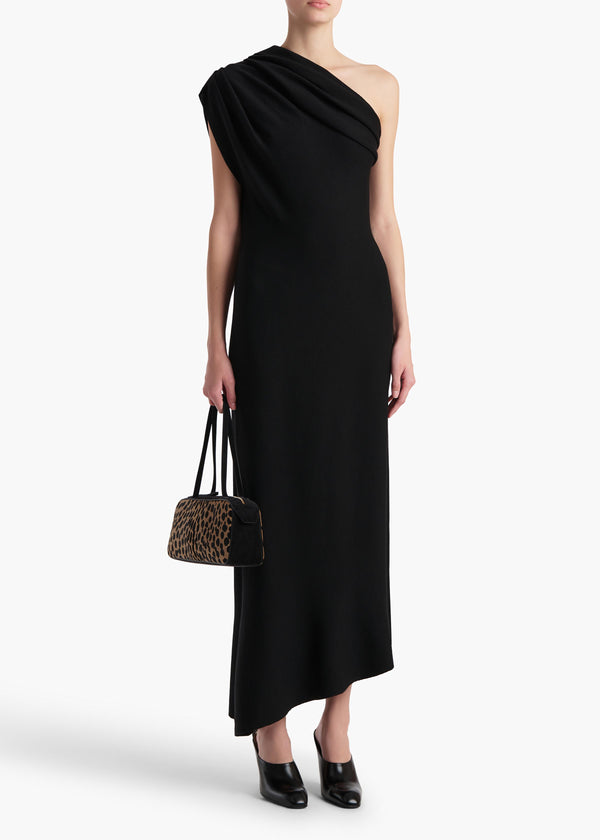 Khaite Coast Dress Black