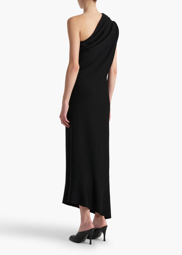 Khaite Coast Dress Black