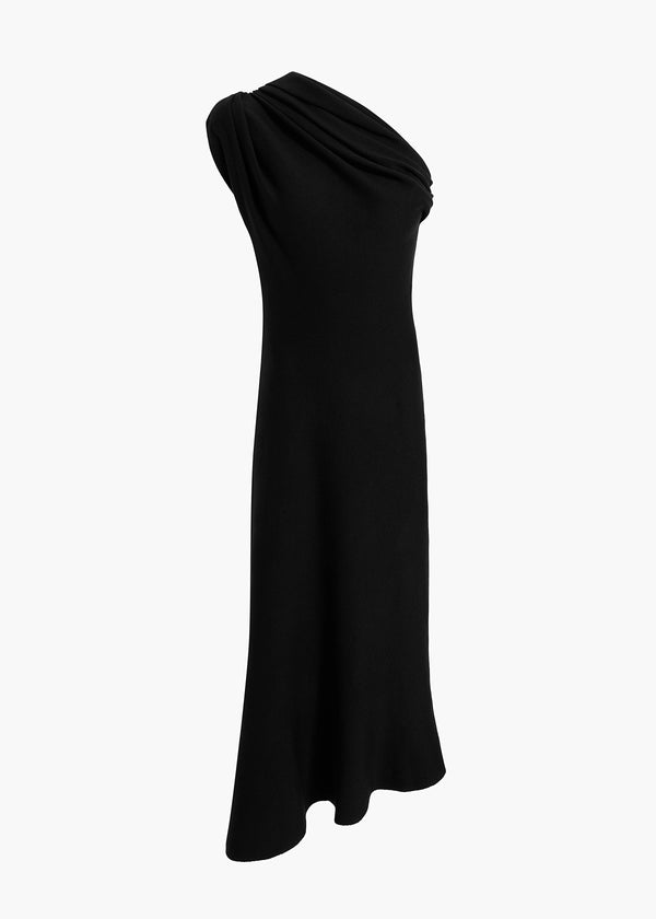 khaite Coast Dress Black