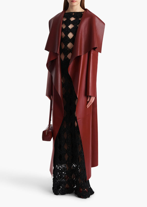 Khaite Cressida Dress Black