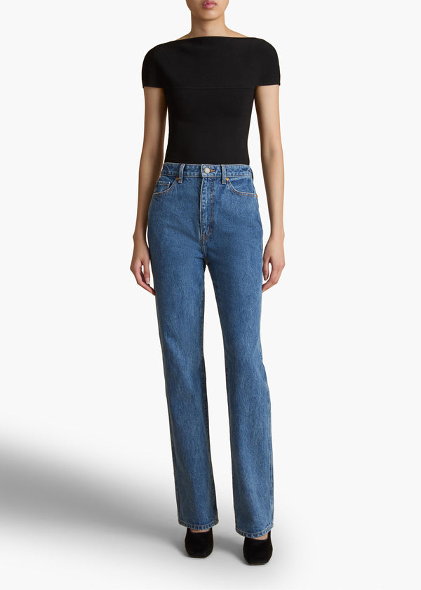 Khaite Danielle Stretch Jean Boone