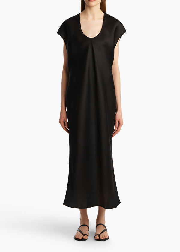 Khaite Darby Dress Black