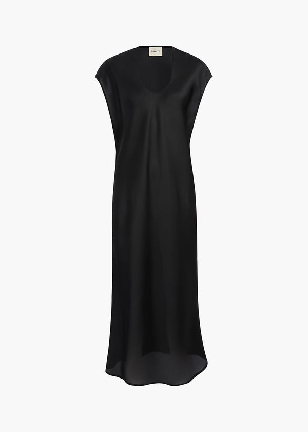 khaite Darby Dress Black