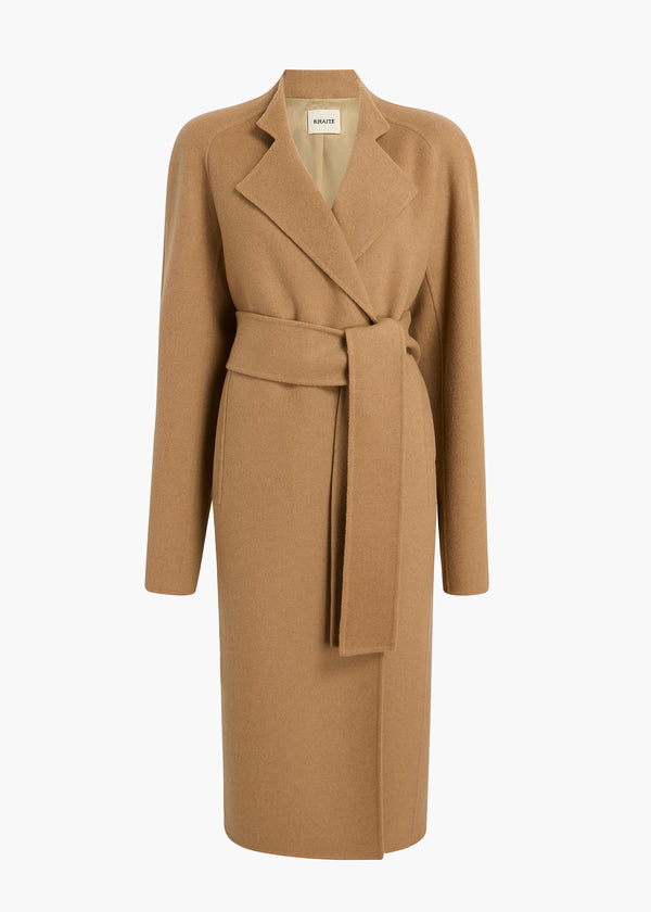 khaite Deena Coat Camel