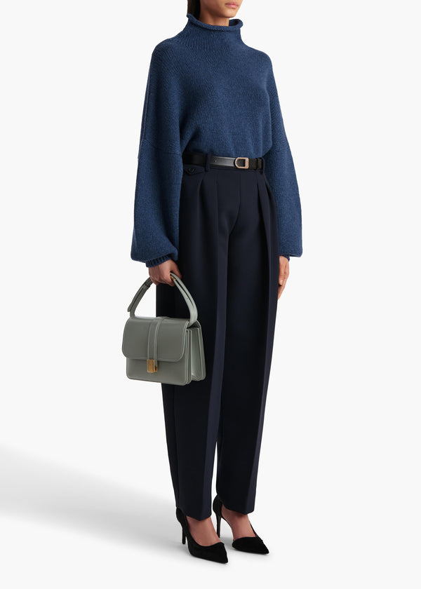 Khaite Dugan Pant Dark Navy