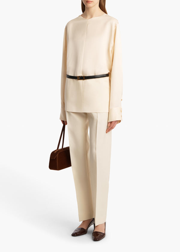 Khaite Durion Top Custard