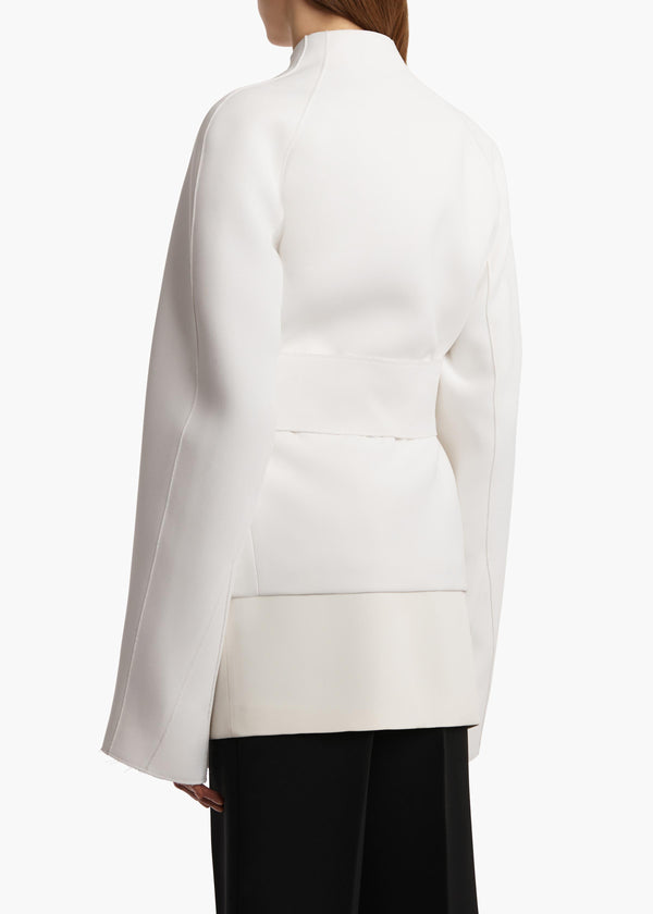 Khaite Edith Jacket Chalk