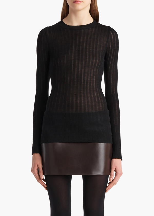 Khaite Elm Top Black